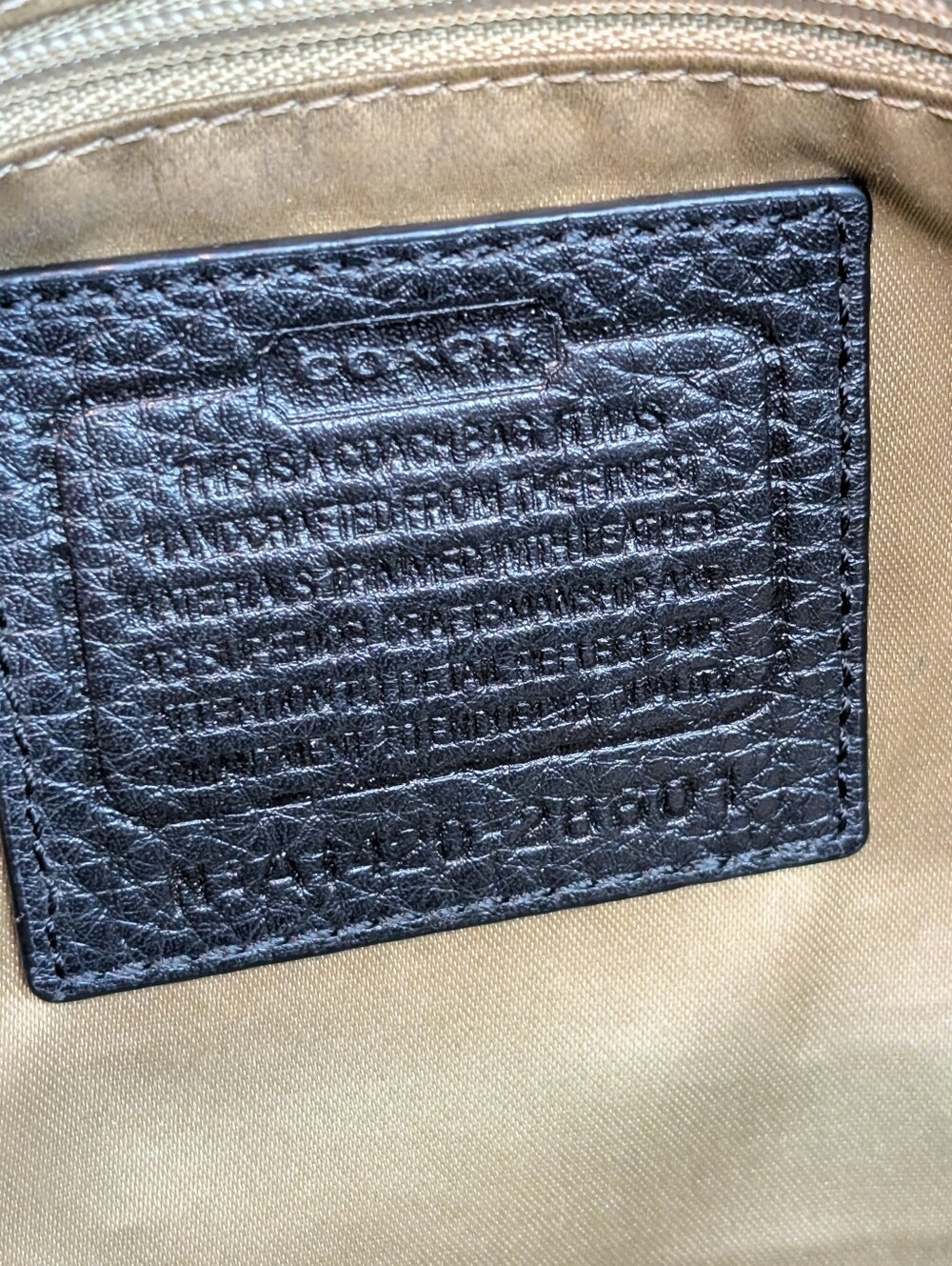 Coach Jacquard Tote Bag - Picture 10 of 10